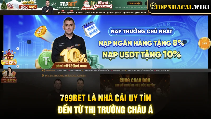 789BET là nhà cái uy tín đến từ thị trường Châu Á
