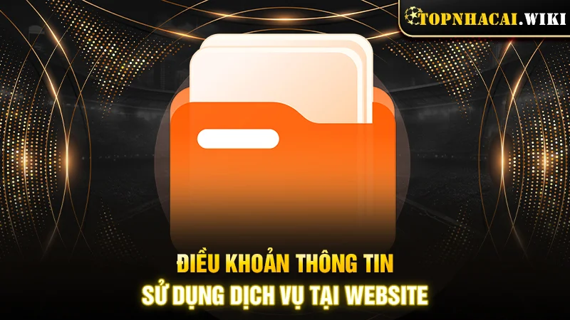 Điều khoản thông tin sử dụng dịch vụ tại website