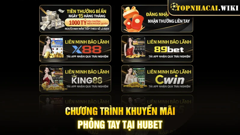 Chương trình khuyến mãi phỏng tay của nhà cái