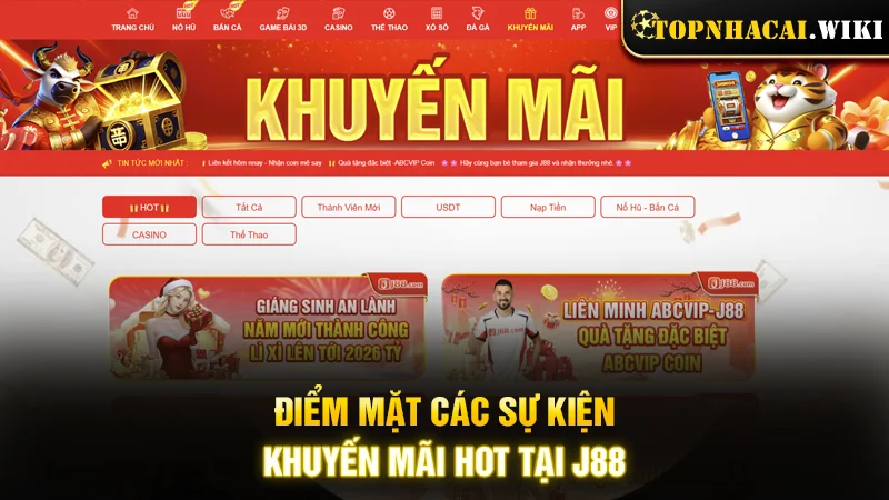 Điểm mặt các sự kiện khuyến mãi hot tại nhà cái