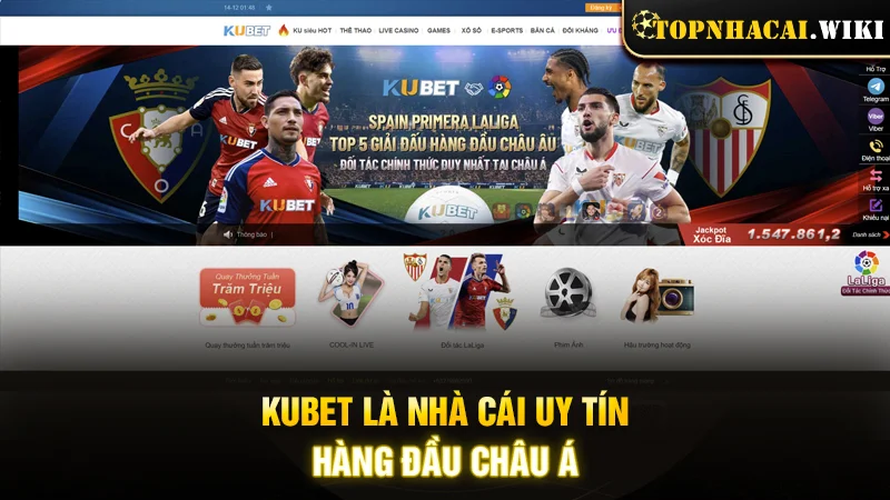 KUBET - Nhà cái uy tín có hơn 10 năm kinh nghiệm