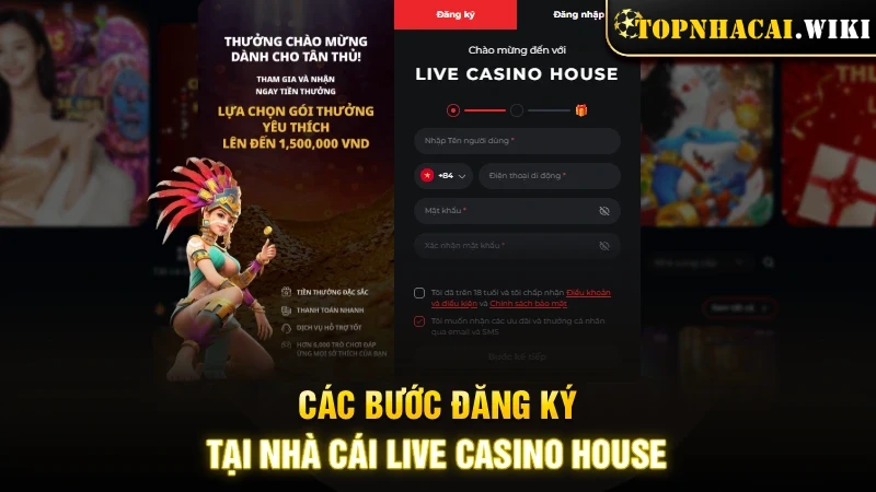 Các bước giúp thành viên tham gia trang game
