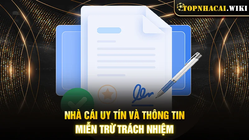 Topnhacai và thông tin miễn trừ trách nhiệm