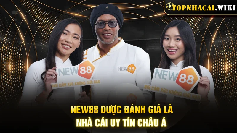 NEW88 được đánh giá là nhà cái uy tín châu Á