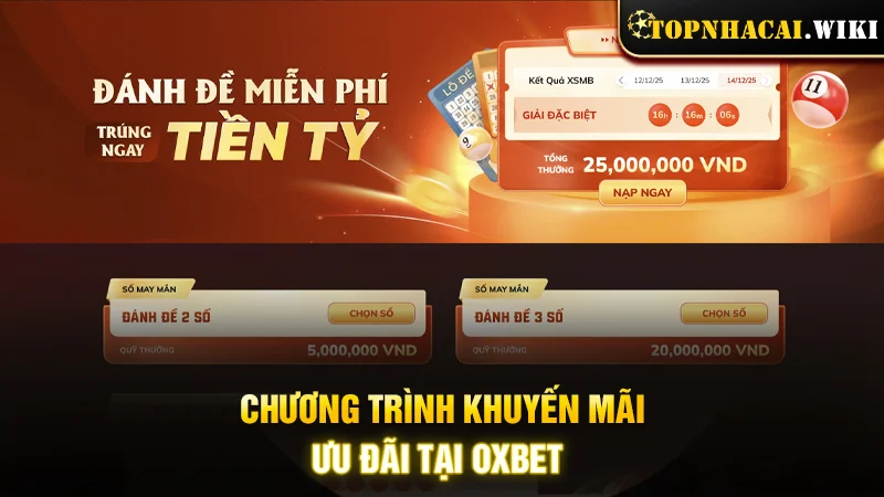 Chương trình khuyến mãi, ưu đãi tại trang cược