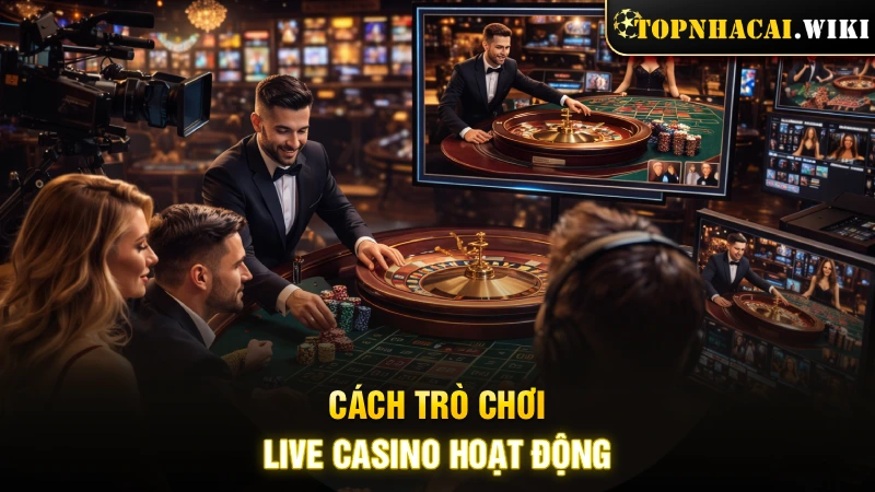 Cách một sản phẩm casino trực tiếp vận hành
