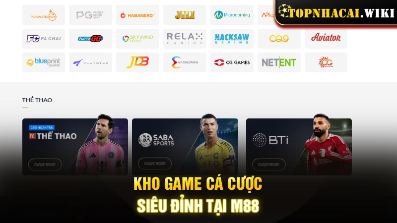 Khám phá kho game cá cược siêu đỉnh