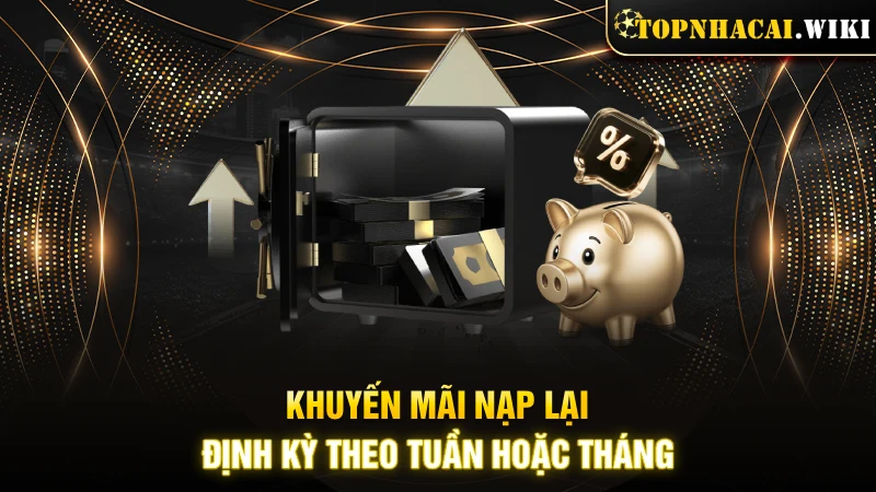 Khuyến mãi nạp lại định kỳ theo tuần hoặc tháng