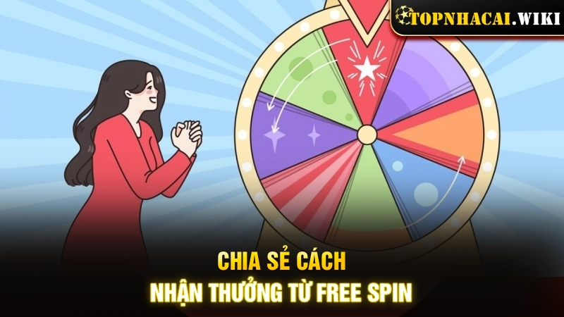 Chia sẻ cách để tham gia nhận thưởng từ Free Spin