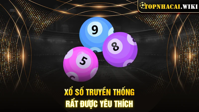 Xổ số truyền thống trên giao diện website